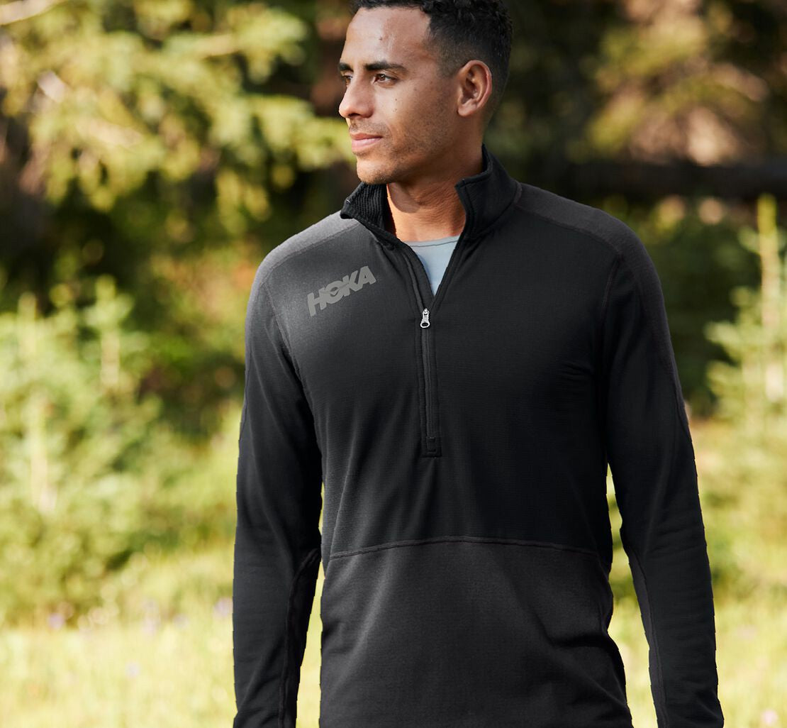 Men's 1/2 Zip Midlayer | HOKA Online